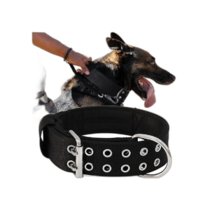 Collar de perro para perros grandes collar negro de 2_1
