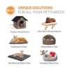 KH PET PRODUCTS EZ Mount Kitty Sill Deluxe con bolster