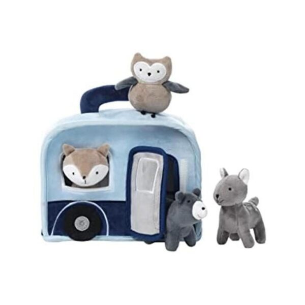 Lambs Ivy Peluche interactivo azul para caravanaRV con_1