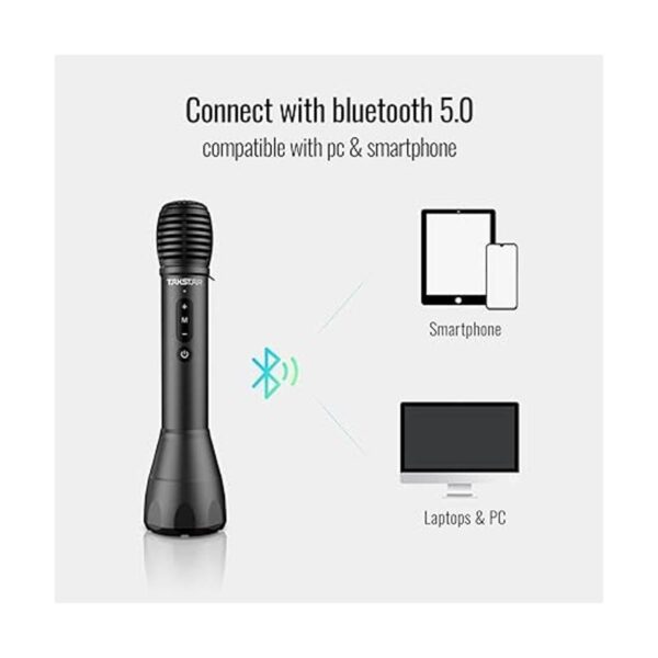 Micrófono inalámbrico Bluetooth 2 en 1 y amplificador de_3