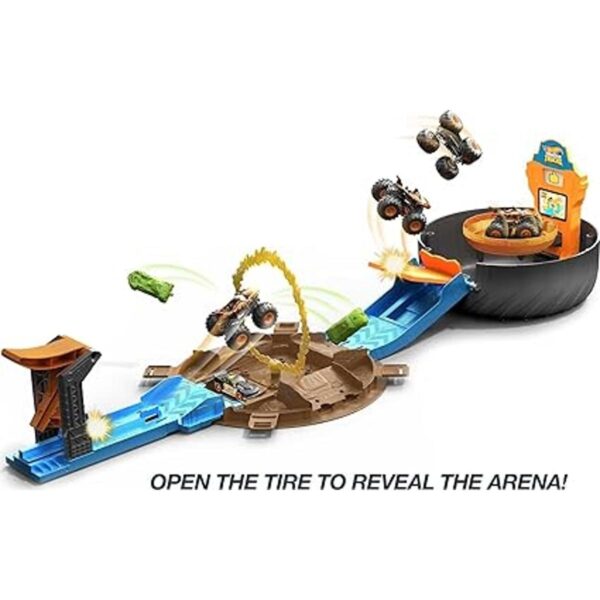 Juego de neumáticos Hot Wheels Monster Trucks Stunt_4