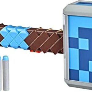 NERF Minecraft Stormlander Martillo de dardos para_1