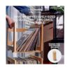 HomeBuddy Almacenamiento de discos de vinilo 1 soporte de_6