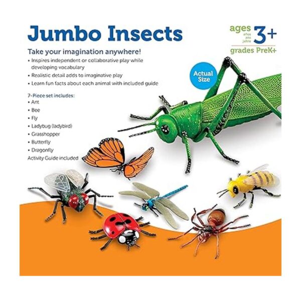Learning Resources Insectos gigantes 7 piezas juguetes