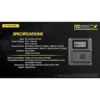 Nitecore FX3 Cargador de batería de carga rápida USBC de_6
