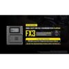 Nitecore FX3 Cargador de batería de carga rápida USBC de_3