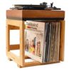 HomeBuddy Almacenamiento de discos de vinilo 1 soporte de_1