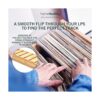 HomeBuddy Almacenamiento de discos de vinilo 1 soporte de_4