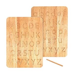 Tablero de trazaso del alfabeto Montessori Me hecho de_1