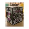 Funda de caja de pañuelos calavera gótica para encimera