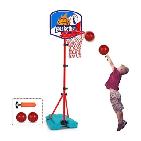 Aro de baloncesto para niños pequeños juguetes portátiles_1