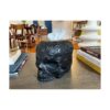 Funda de caja de pañuelos calavera gótica para encimera