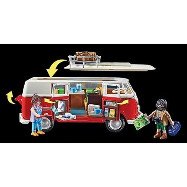PLAYMOBIL Autobús de camping Volkswagen T1_3