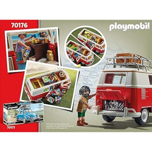 PLAYMOBIL Autobús de camping Volkswagen T1_6