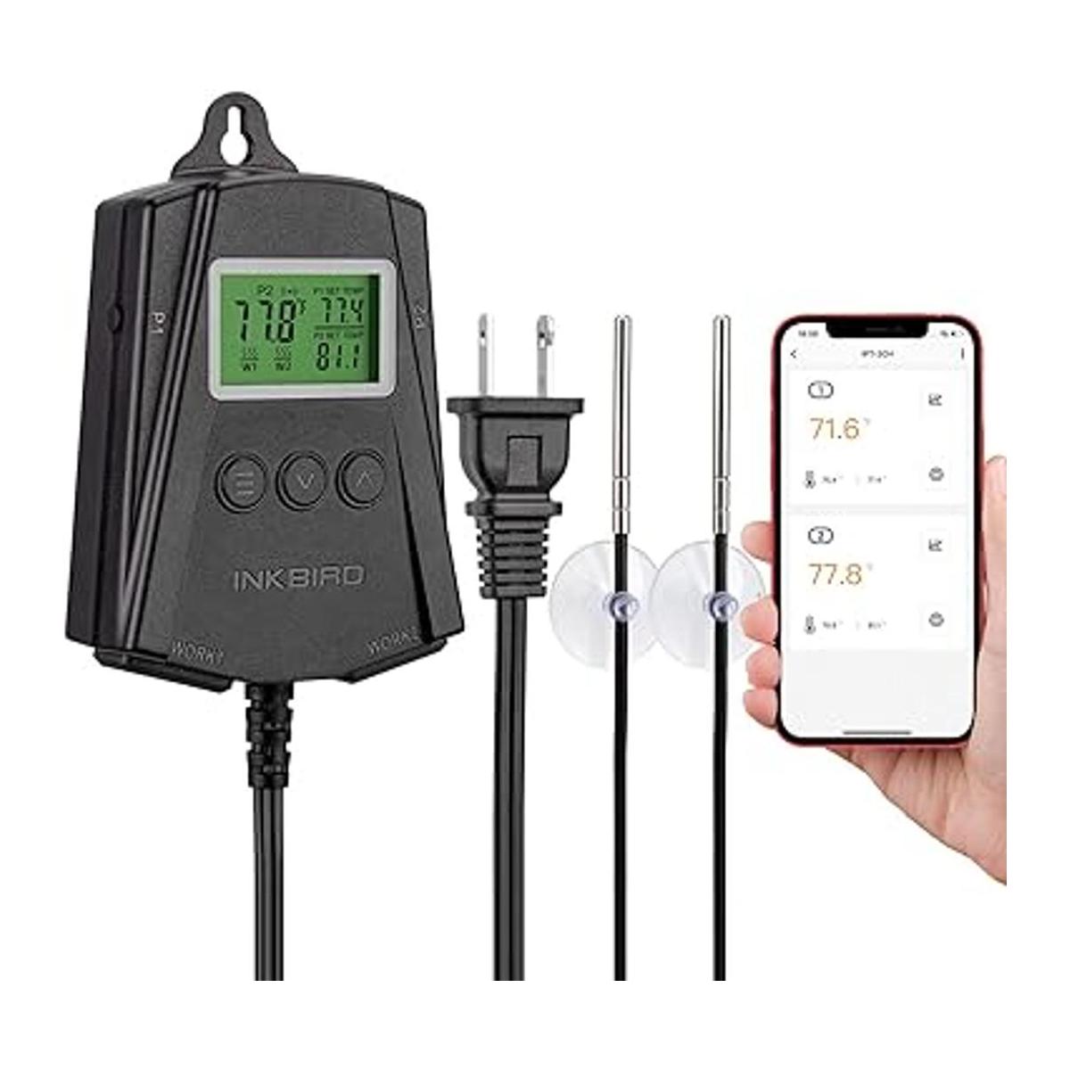 Inkbird Alfombrilla de calor WiFi para termostato de