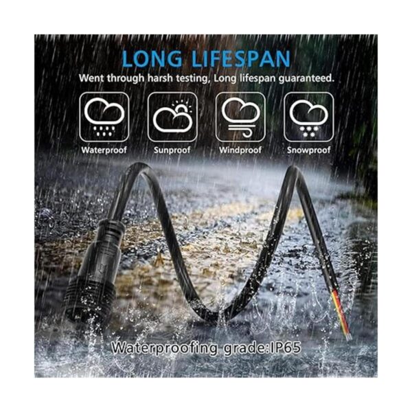 Evertine Conector de cadena de 3 pines de 19.7 in 10