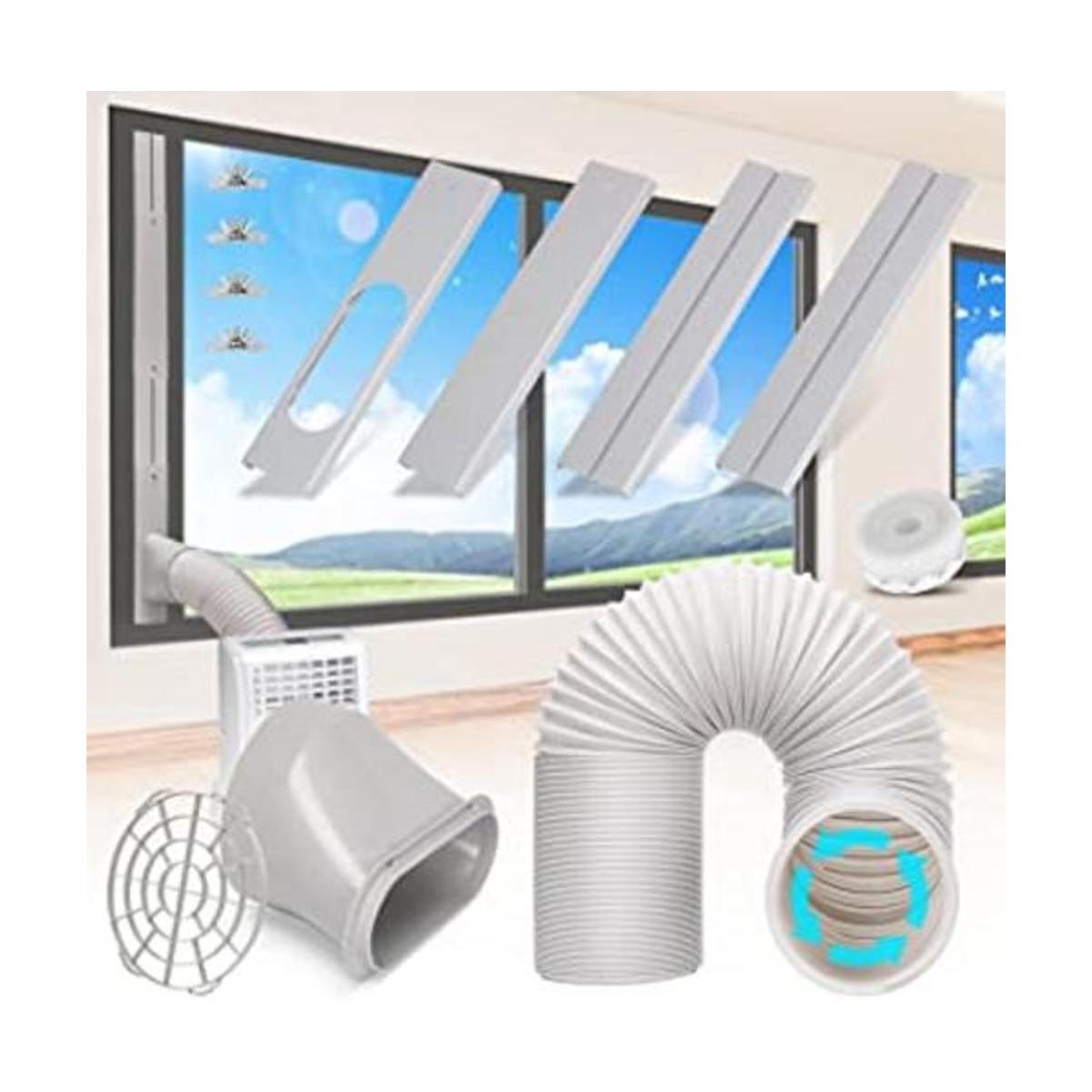 Kerykwan Kit de puerta de ventana de aire acondicionado