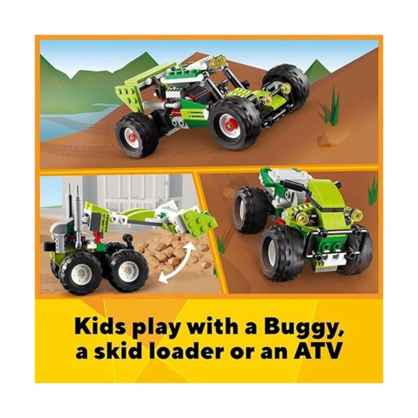 LEGO Creator 3 en 1 OffRoad Buggy 31123 Kit de_5