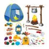 MITCIEN Juego de campamento para niños con fogata tienda_1