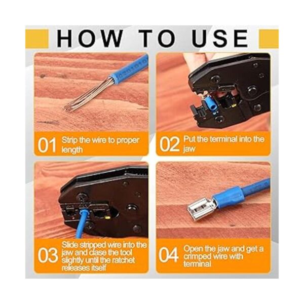 Kit de conectores eléctricos de 1600 terminales de