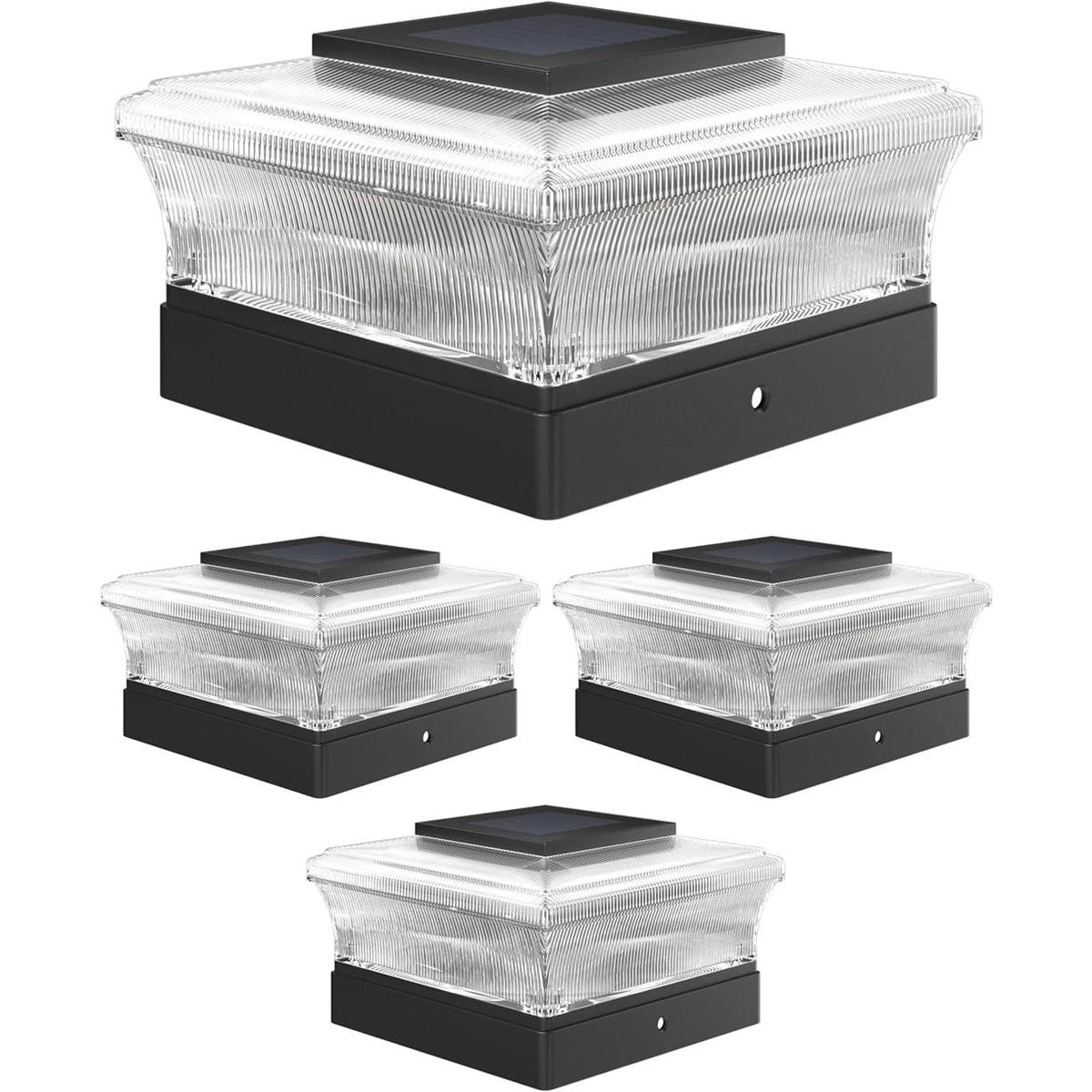Davinci Lighting Luces solares de tapa de poste para