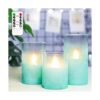 FLAVCHARM Velas de cristal sin llama con control remoto de_1