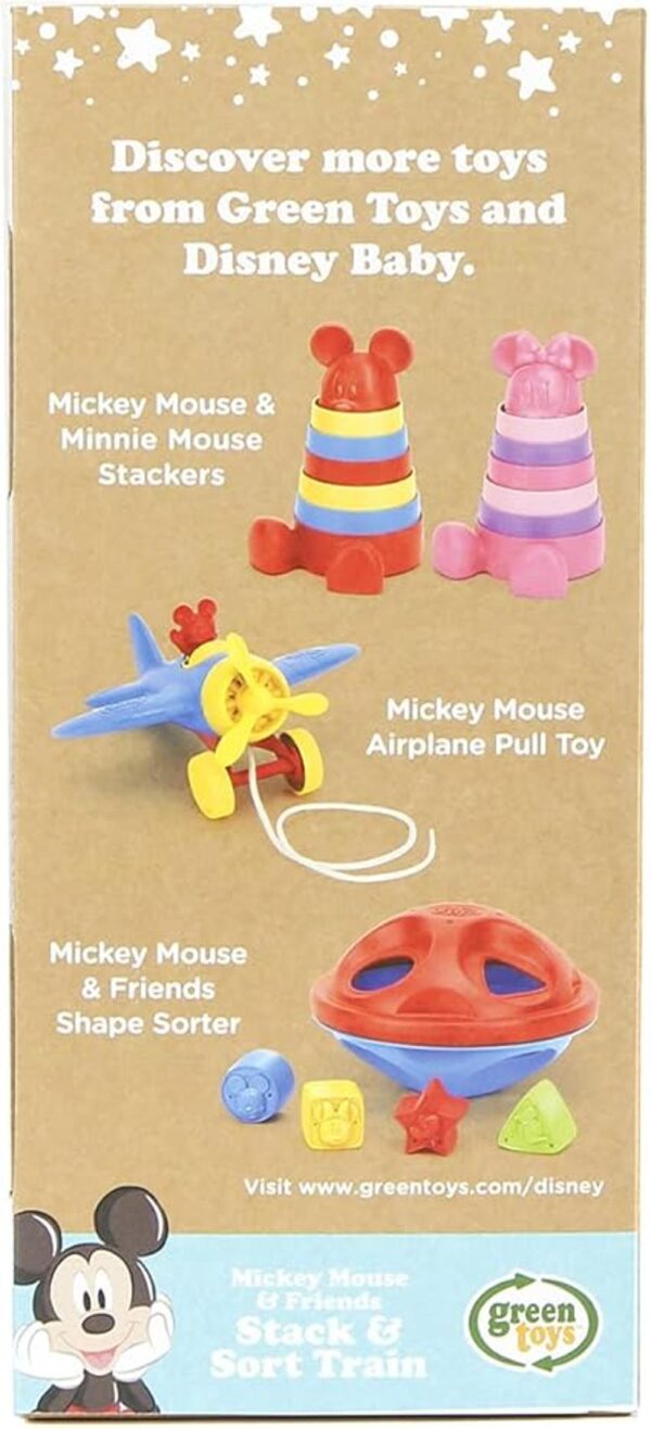 Green Toys Mickey Mouse Friends Stack Sort Train_6