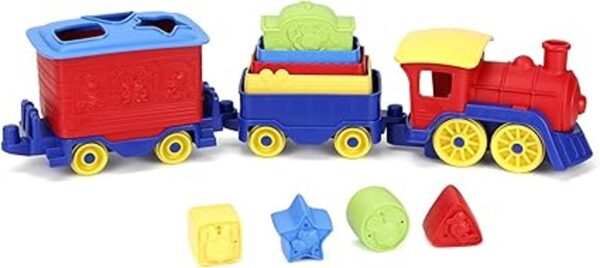 Green Toys Mickey Mouse Friends Stack Sort Train_2