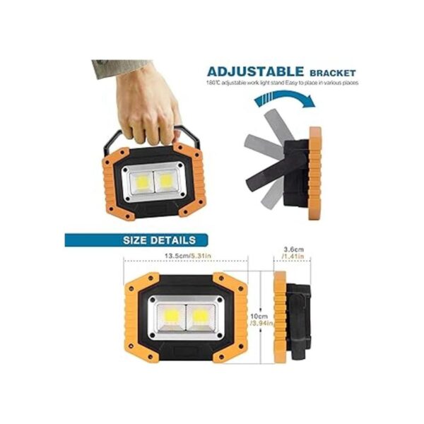 OTYTY COB 30 W 1500 lm Luz de trabajo LED paquete de 2_5