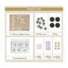 OWNONE 1 Rompecabezas de madera 3D con diseño de mármol_5