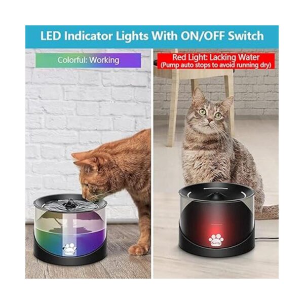Kastty Fuente de agua para gatos fuente de agua súper_3