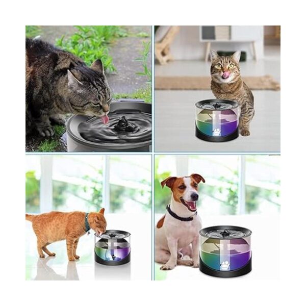Kastty Fuente de agua para gatos fuente de agua súper_6