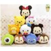 Finex Juego de 2 almohadas de viaje apilables de peluche