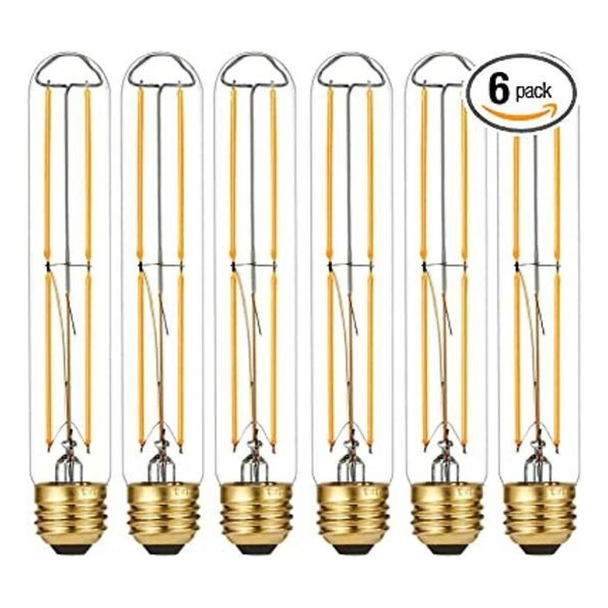 LiteHistory Bombilla E26 regulable de 6 W igual a 60 W de