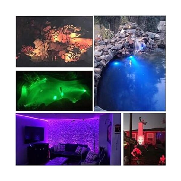 Luces impermeables IP68 y sumergibles que cambian de color_2
