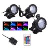 Luces impermeables IP68 y sumergibles que cambian de color_1