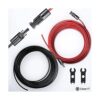 GearIT 25 pies negro 25 pies rojo cable de extensión_2