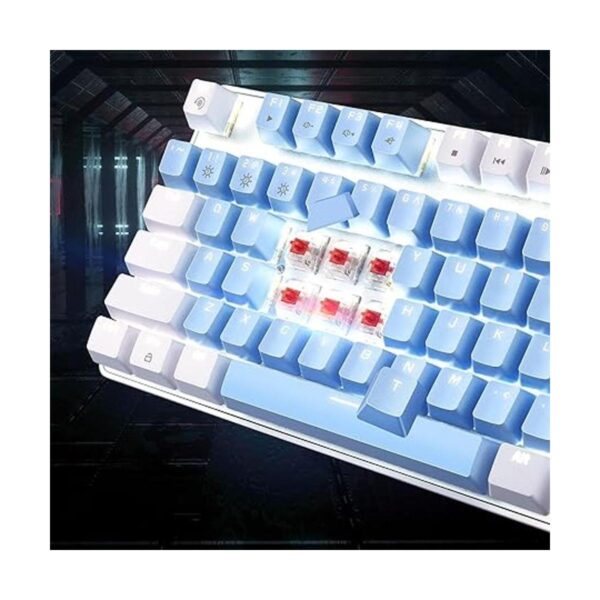 Teclado mecánico para juegos 104 teclas teclados