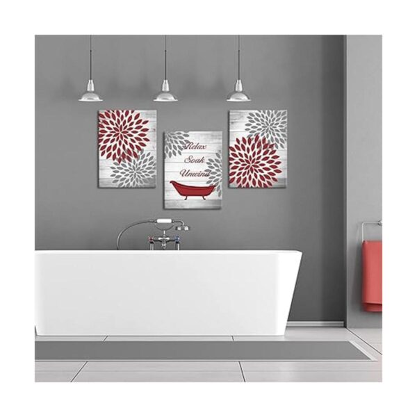 Fushvre Relax Soak Unwind Print 3 piezas Vintage Dalia_3