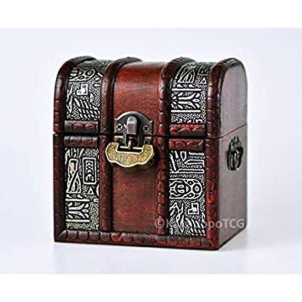 The Elven Chest Antiguo Egipto una cubierta de madera