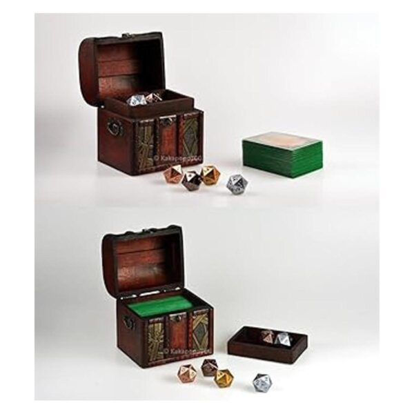 The Elven Chest Antiguo Egipto una cubierta de madera
