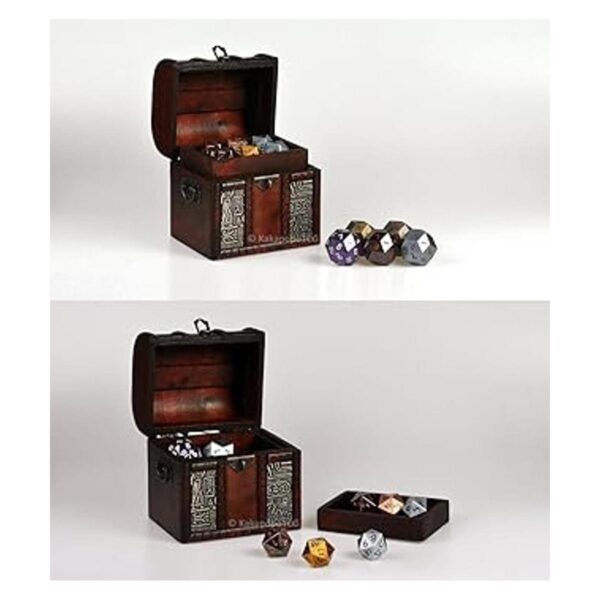 The Elven Chest Antiguo Egipto una cubierta de madera