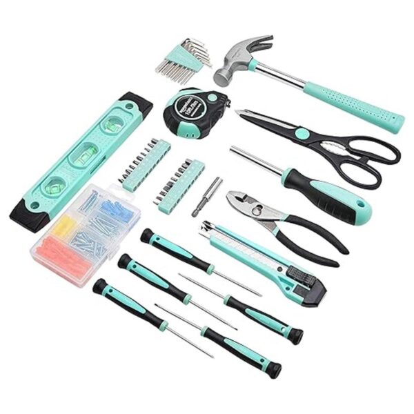 Kit de herramientas para el hogar con estuche de