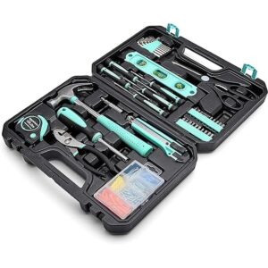 Kit de herramientas para el hogar con estuche de