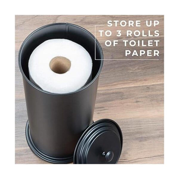 JS Jackson Supplies Soporte de papel higiénico extra