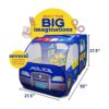 Tienda de campaña desplegable de coche de policía con_4