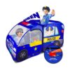 Tienda de campaña desplegable de coche de policía con_1