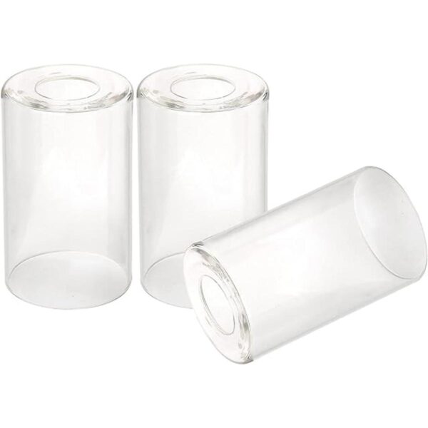 Anmire Paquete de 3 pantallas de cristal transparente