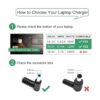 FLGAN Cargador 710415001 L41856001 para HP USBC Dock G5_4