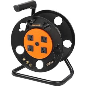 DEWENWILS Carrete de almacenamiento de cable de extensión